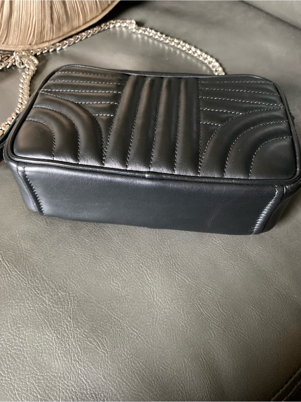 Prada Black Quilted Camera Crossbody with Chain Strap - Picture 5 of 9